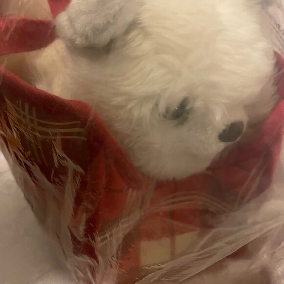 2004 Kitty Pet 'N Play  Interactive Kitty with Pink Plaid Carrying Bag..  EUC - Picture 4 of 16